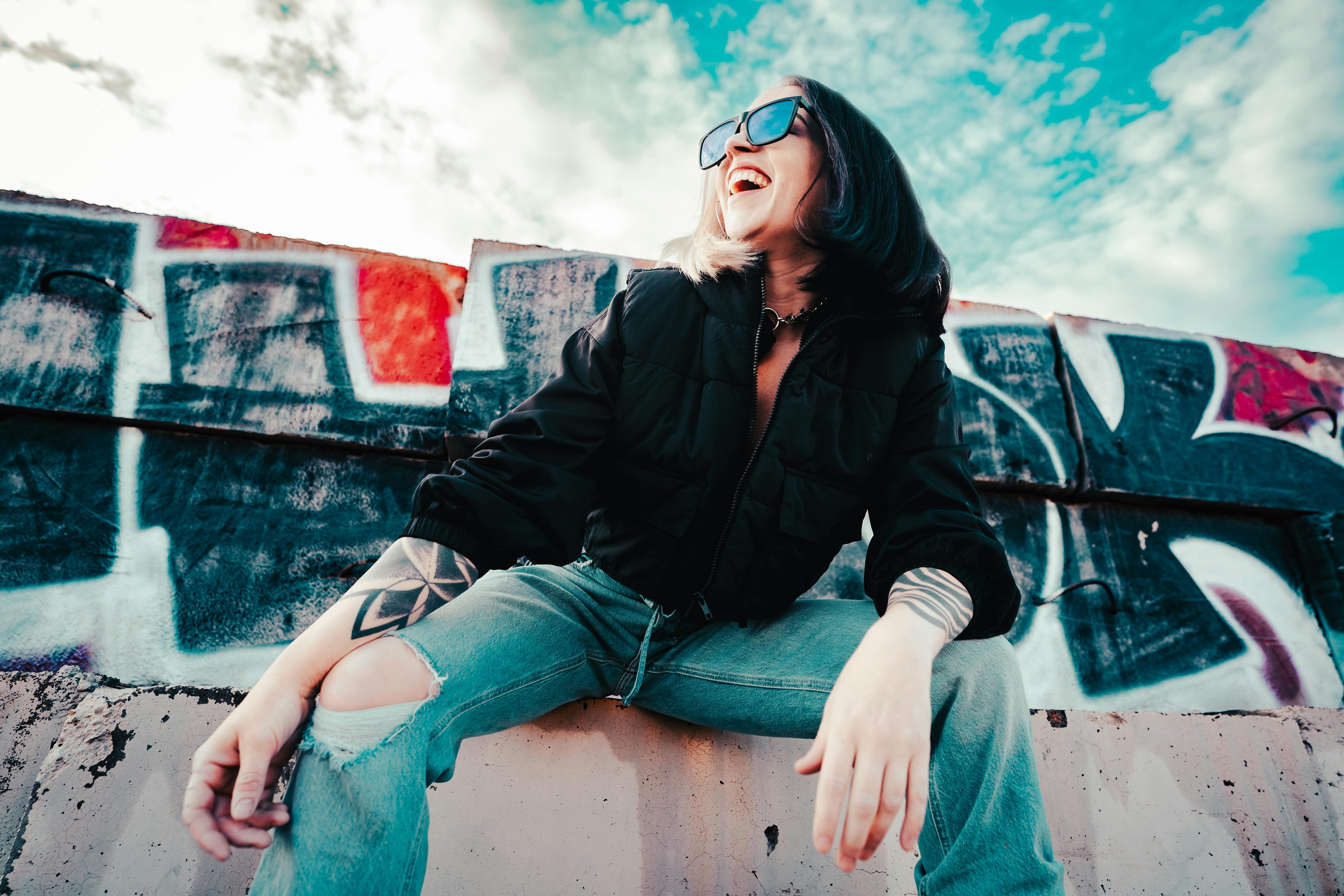 finding happiness - a happy women